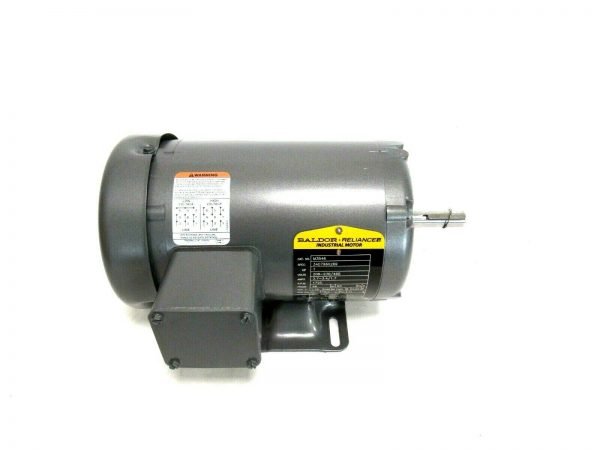 NEW BALDOR M3546 MOTOR 1HP 208-230/460V 1725RPM 34G796X269 5/8" DIA. - Image 3