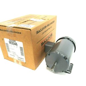 NEW BALDOR M3546 MOTOR 1HP 208-230/460V 1725RPM 34G796X269 5/8" DIA.