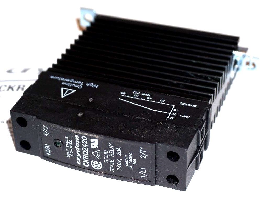 NEW CRYDOM CKRD2420 SOLID STATE RELAY 240V, 20A - Image 3
