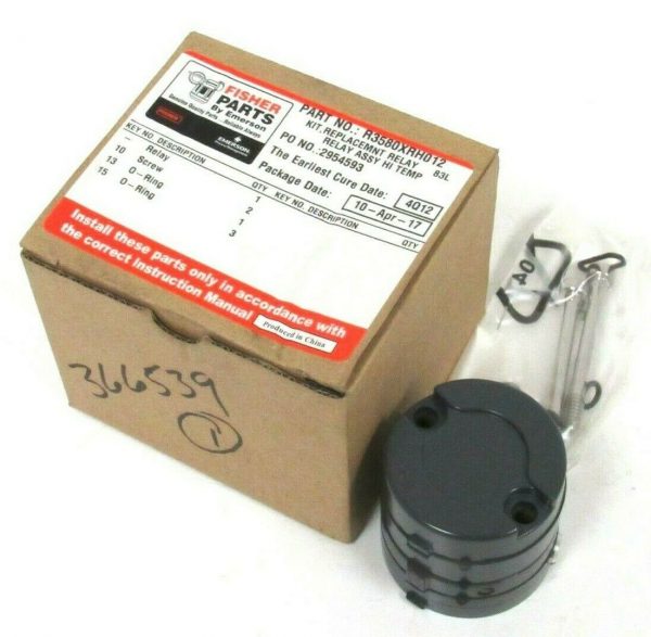 NEW FISHER R3580XRH012 REPLACEMENT KIT FOR RELAY ASSEMBLY