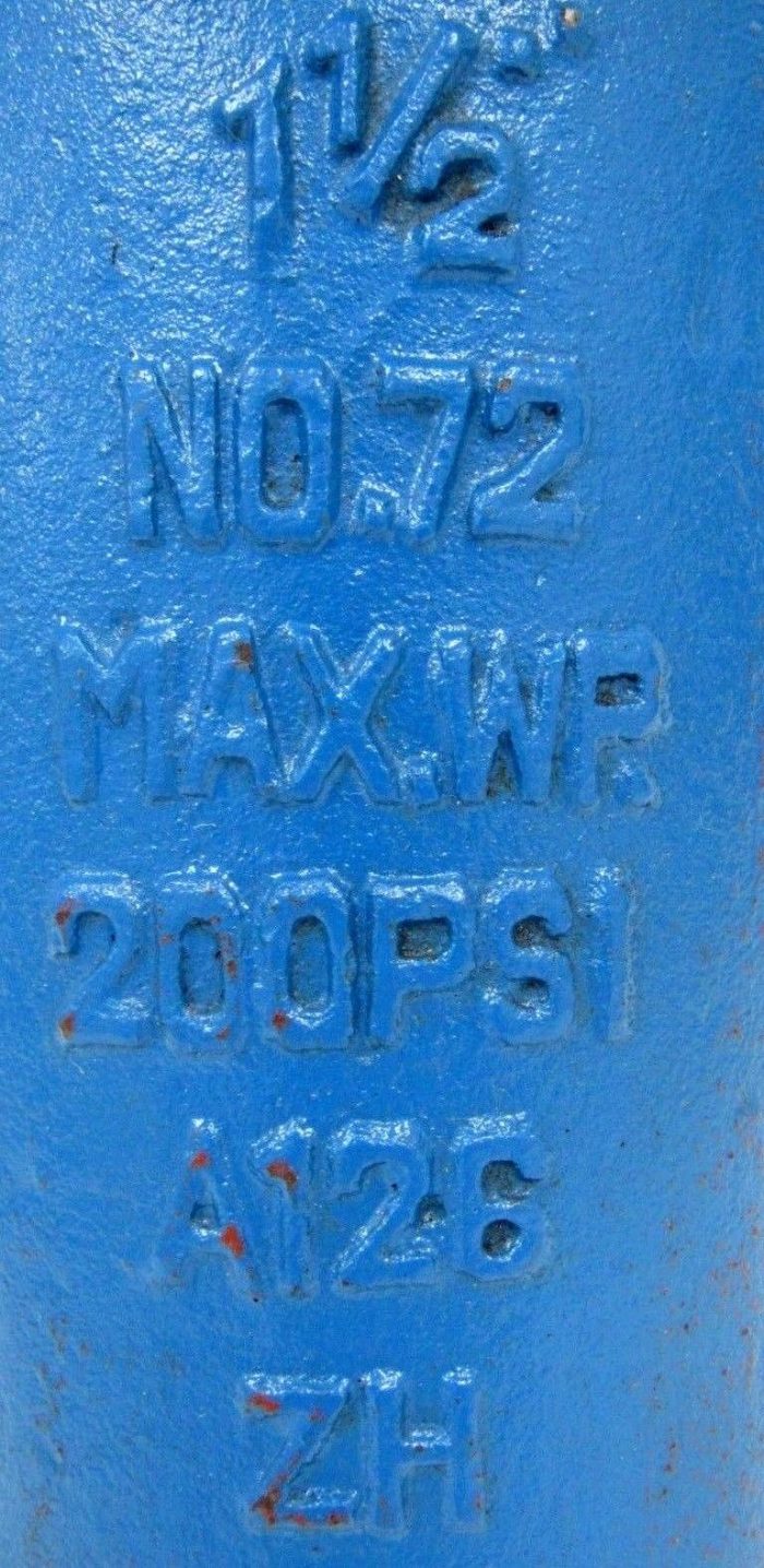 NEW HAYWARD ST2620150T STRAINER NO.72 1-1/2" A126 200PSI - Image 3