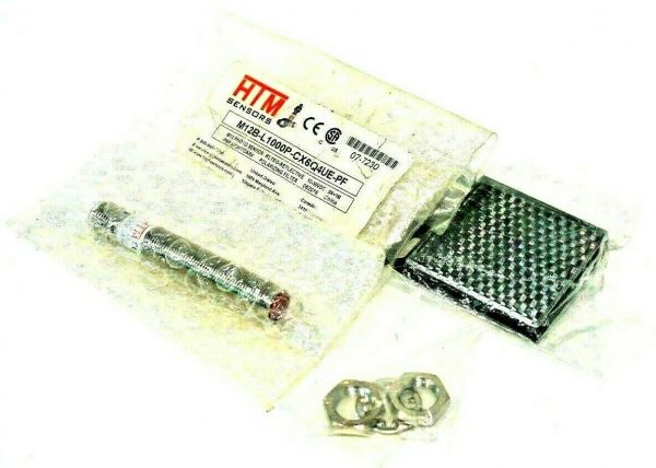 NEW HTM SENSORS M12B-L1000P-CX6Q4UE-PF PHOTO SENSOR M12BL1000PCX6Q4UEPF