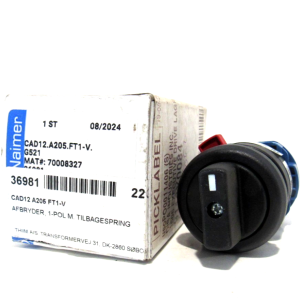 NEW KRAUS & NAMIER CAD12.A205.FT1-V.G52 SWITCH CAD12A205FT1VG52