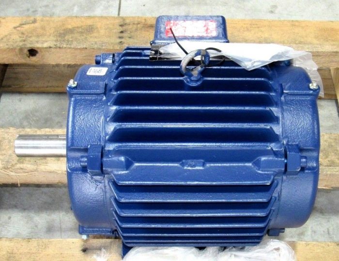 NEW LEESON 824555.00 MOTOR G17L-215TTTN16580A 82455500 5HP 1170 RPM 230/460V - Image 4