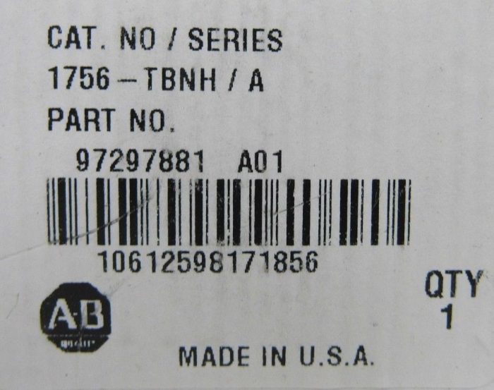 NEW LOT OF 34 ALLEN BRADLEY 1756-TBNH TERMINAL BLOCK SER A 1756TBNH - Image 4