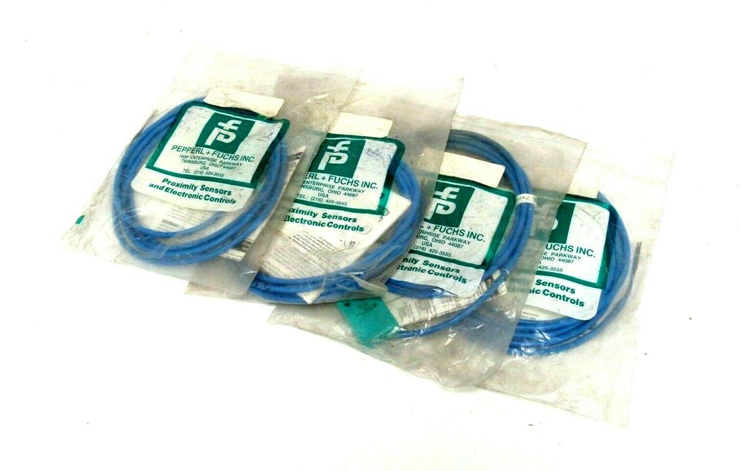 NEW LOT OF 4 PEPPERL+FUCHS NJ6-F-N PROXIMITY SWITCH 25042S NJ6FN
