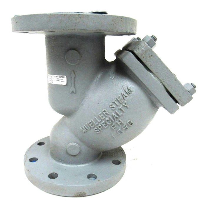 NEW MUELLER STEAM SPECIALTY 478101 Y STRAINER 4" FH-1056 - Image 3