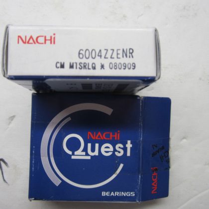 NEW NACHI 6004ZZENR BEARING LOT OF 2
