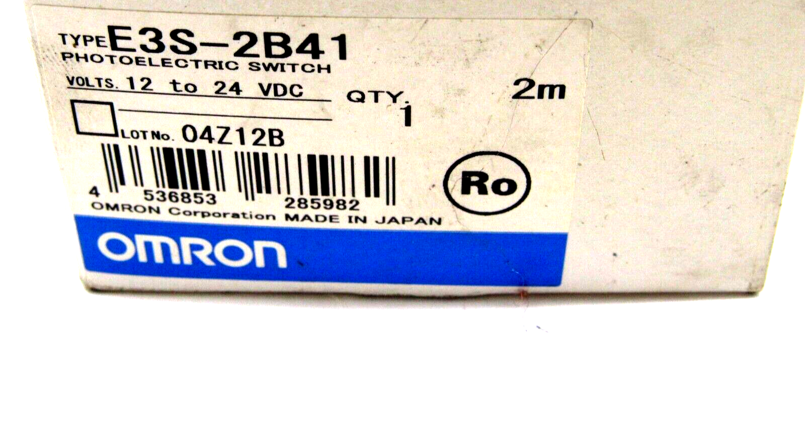 Controls E3s NEW OMRON E3S-2B41 PHOTOELECTRIC SWITCH E3S2B41 - SB Industrial Supply ...