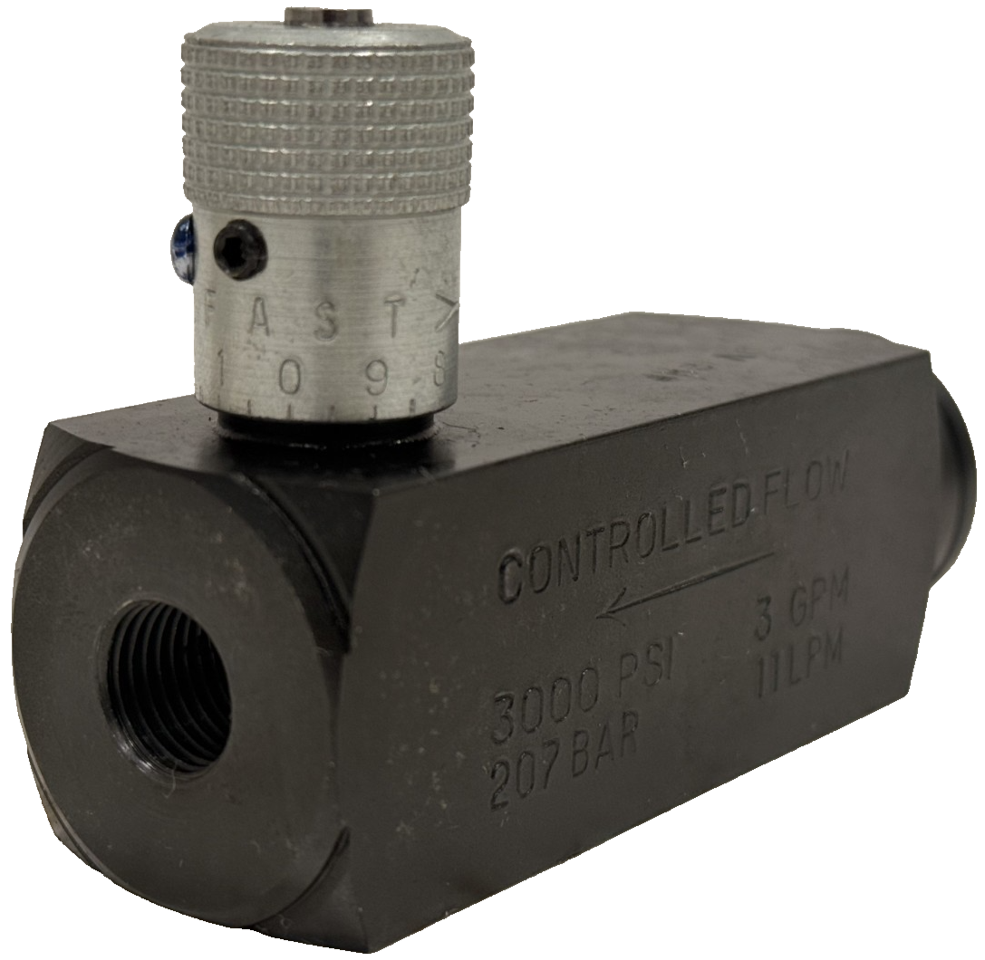 NEW PARKER 9PC M400S -20HF FLOW CONTROL VALVE 9PCM400S-20HF - Image 4