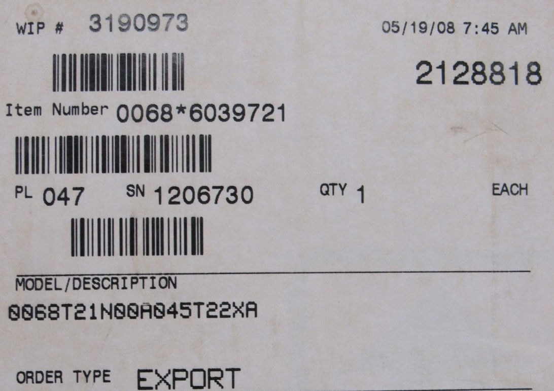 NEW ROSEMOUNT 0068T21N00A045T22XA TEMPERATURE SENSOR - Image 5