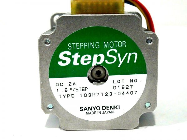 NEW SANYO DENKI 103H7123-04407 STEPPER MOTOR 103H712304407 - Image 3