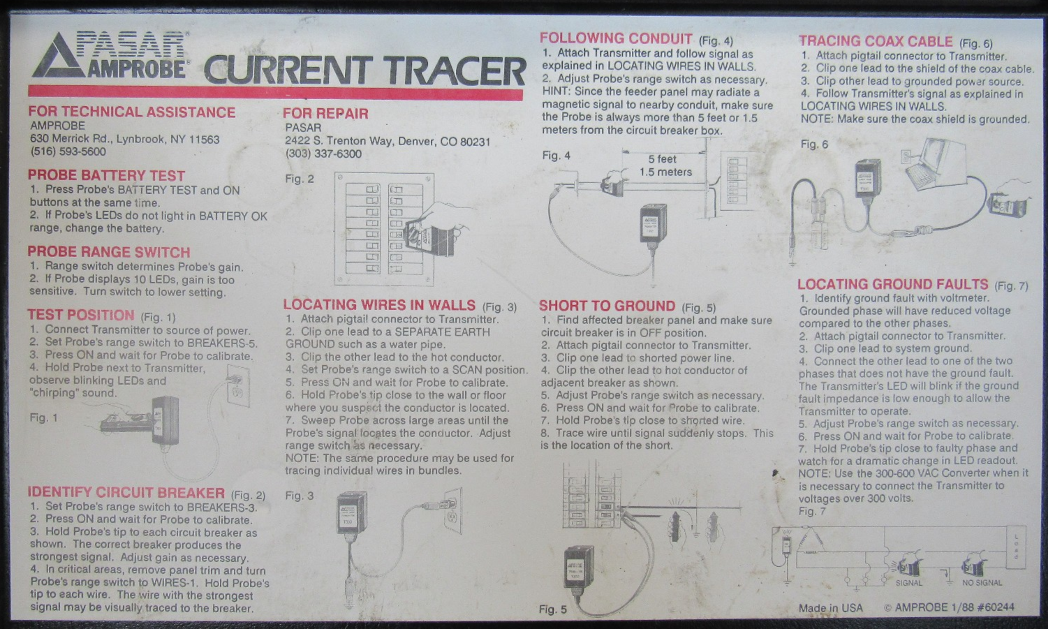 USED PASAR AMPROBE P26 CURRENT TRACER T300 - Image 4