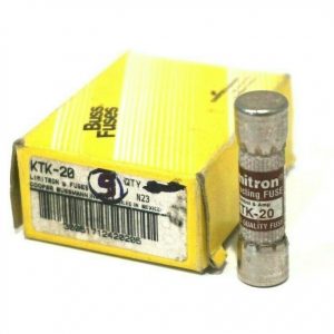 9 NEW BUSSMANN LIMITRON KTK-20 FUSES KTK20