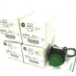 LOT OF 4 NEW ALLEN BRADLEY 800H-R1D1 PUSH BUTTON UNIT SER.G 800HR1D1