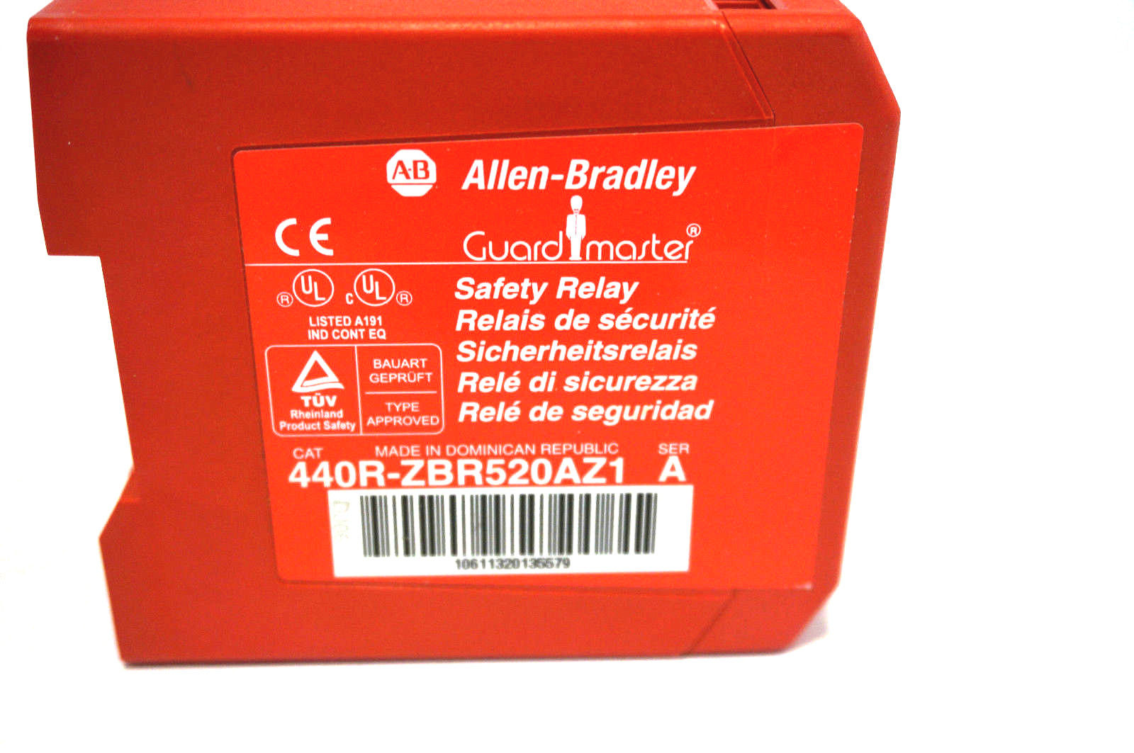 NEW ALLEN BRADLEY 440R-ZBR520AZ1 SAFETY RELAY SER.A 440RZBR520AZ1 - Image 4