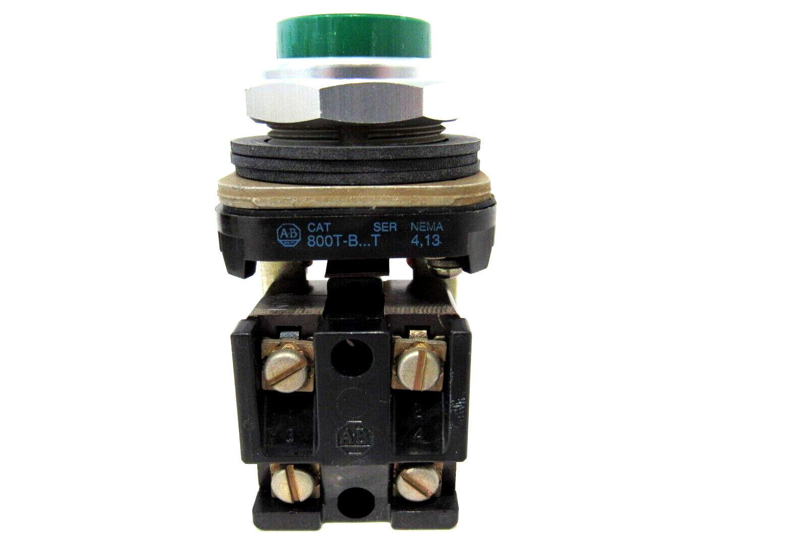 NEW ALLEN BRADLEY 800T-B1M PUSHBUTTON SER.T 800T-B1M - SB Industrial ...