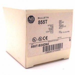 NEW ALLEN BRADLEY 855T-B24DN4 RED STACK LIGHT SER.B 855TB24DN4