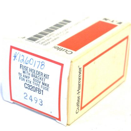 NEW CUTLER HAMMER C320-FB1 TYPE KTK FUSE HOLDER C320FB1