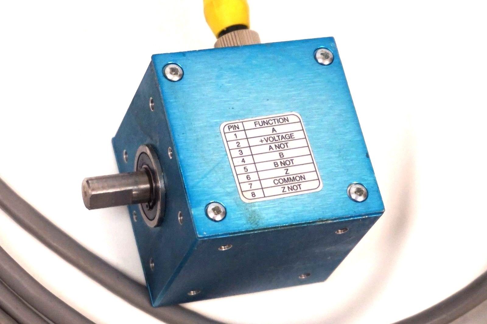 NEW DANAHER CONTROLS DYNAPAR 2210240A46 ENCODER 3/8 SHAFT, 5-26V - Image 4