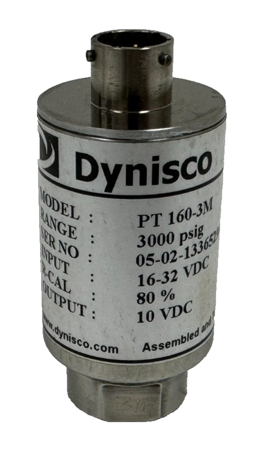 NEW DYNISCO PT160-3M PRESSURE TRANSDUCER 3000PSIG 16-32VDC/10VDC - Image 3