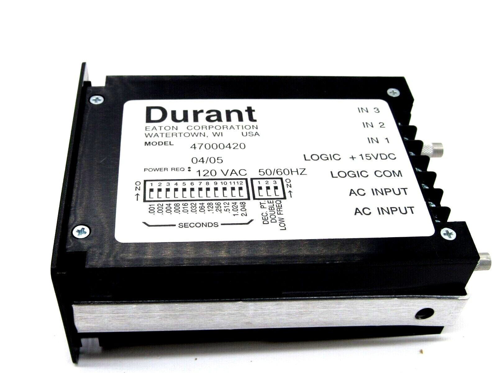 NEW EATON DURANT 47000-420 RATE METER 47000420 - Image 3