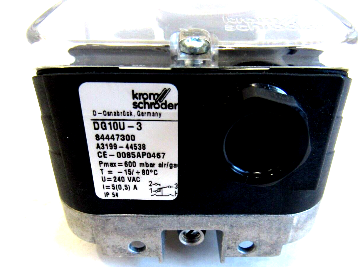 NEW KROM SCHRODER DG10U-3 PRESSURE SWITCH DG10U3 - Image 3