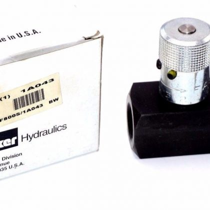 NEW PARKER F800S FLOW CONTROL VALVE F800S/1A043