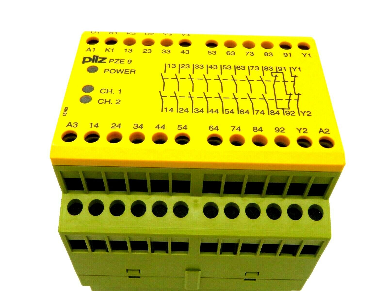 NEW PILZ PZE-9-24VDC-8N/O-1N/C EXPANDER MODULE PZE924VDC8NO1NC - Image 4