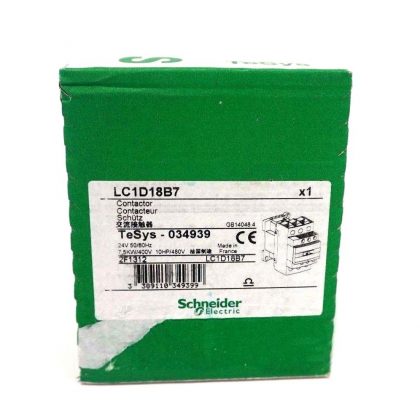 NEW SCHNEIDER ELECTRIC LC1D18B7 CONTACTOR