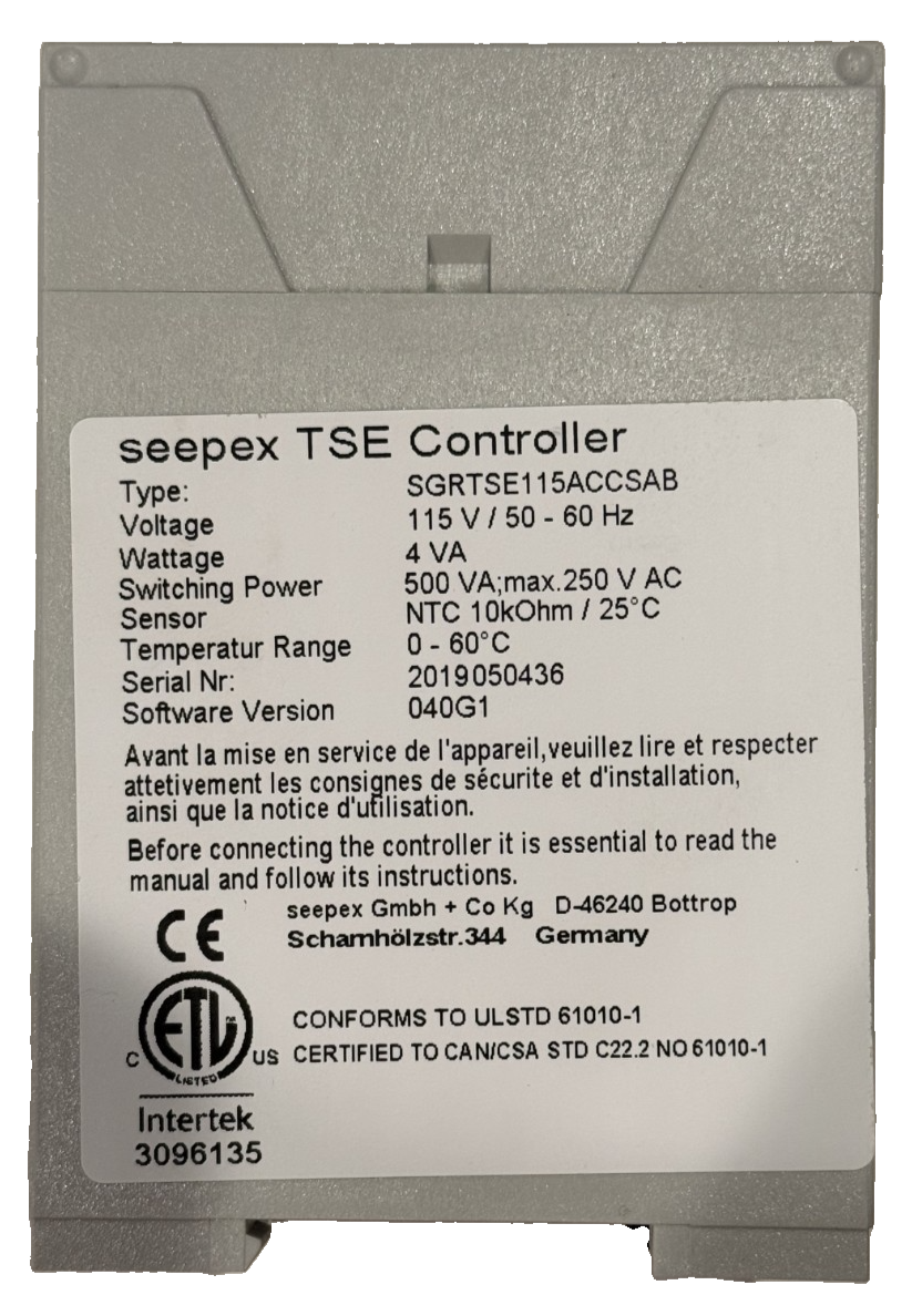 NEW SEEPEX SGRTSE115ACCSAB TSE CONTROLLER 115V 50/60HZ - Image 5