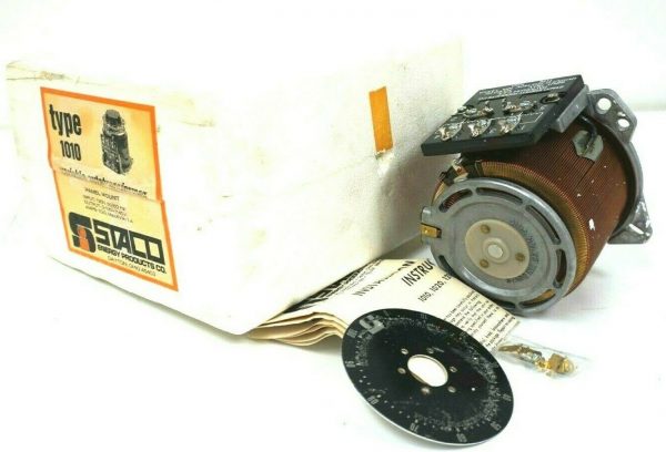 NEW STACO TYPE 1010 VARIABLE PANEL MOUNT AUTOTRANSFORMER