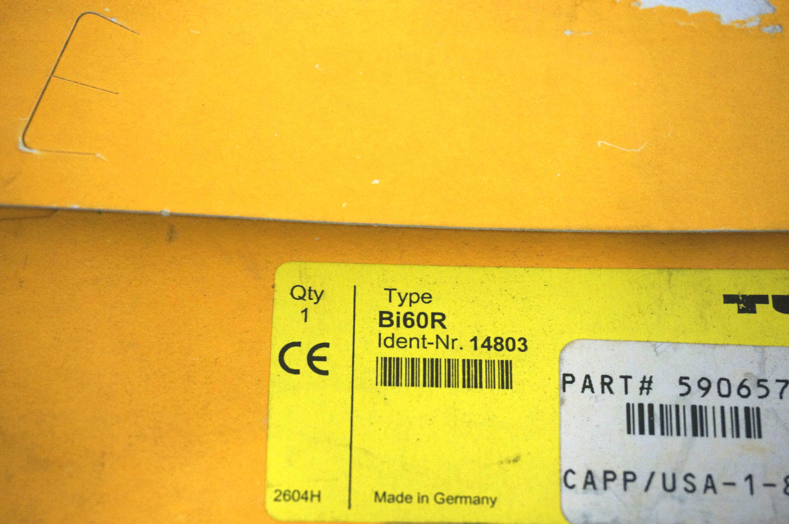 NEW TURCK BI60-R-32SR-UP6X PROXIMITY SWITCH BI60R32SRUP6X - Image 4
