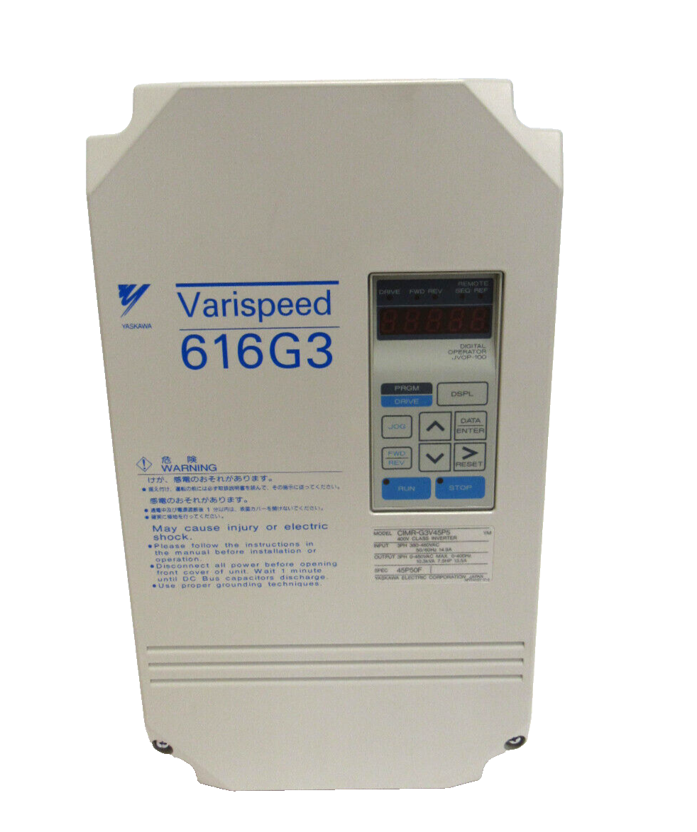 NEW YASKAWA CIMR-G3V45P5 VARISPEED 616G3 DRIVE 7.5HP CIMRG3V45P5 - Image 3
