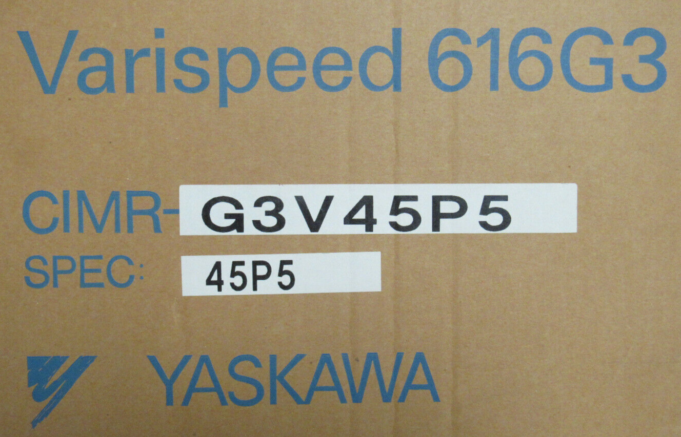 NEW YASKAWA CIMR-G3V45P5 VARISPEED 616G3 DRIVE 7.5HP CIMRG3V45P5 - Image 5
