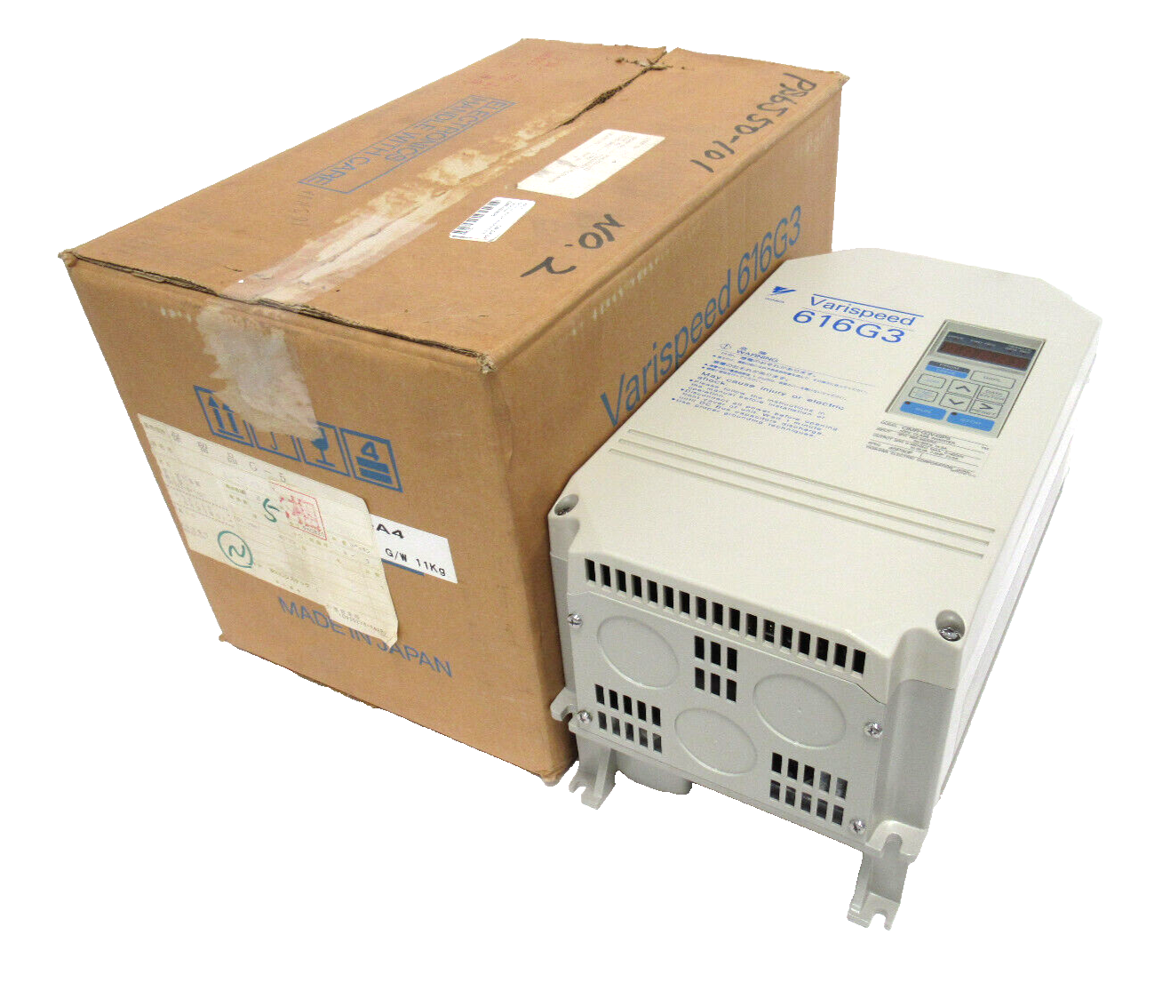 NEW YASKAWA CIMR-G3V45P5 VARISPEED 616G3 DRIVE 7.5HP CIMRG3V45P5
