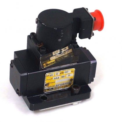 PARKER BD15AAANE5 SERVO VALVE 801234-AAA-NR, REPAIRED
