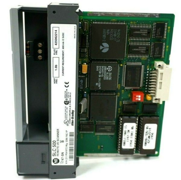 USED ALLEN BRADLEY 1747-SN I/O SCANNER MODULE SER.B 1747SN - Image 4