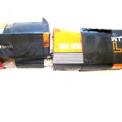 2 NEW THK HRS-30R BLOCKS WITH 17 1/2" RAIL