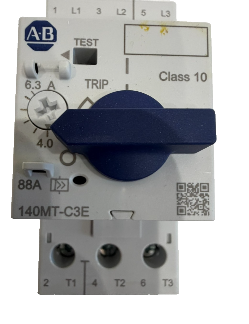 ALLEN BRADLEY 140MT-C3E-B63 CIRCUIT BREAKER SER. A 140MTC3EB63 NEW, SURPLUS - Image 3