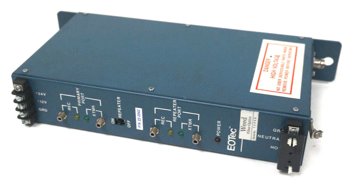 EOTEC/ WEED FIBER OPTICS 22-2042 REMOTE I/O MODULE 222042 - Image 4