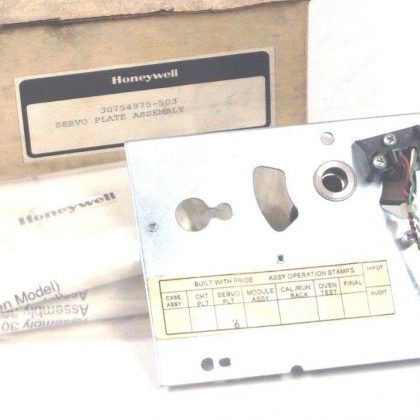 HONEYWELL 30454975-503 SERVO PLATE ASSEMBLY INCOMPLETE 30454975503