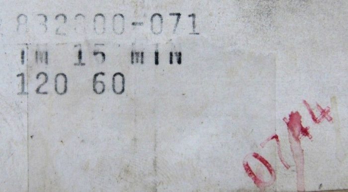 NEW 832800-071 TIMER TM-15MIN 120V 60HZ 832800071 - Image 5