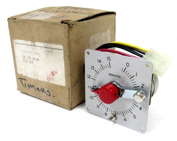 NEW 832800-071 TIMER TM-15MIN 120V 60HZ 832800071
