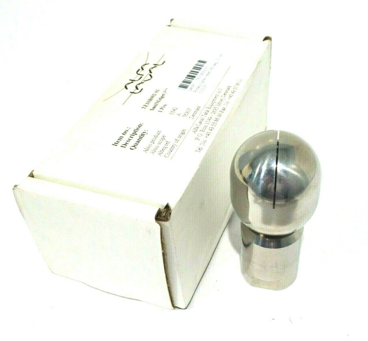 NEW ALFA LAVAL TE10B00201 ROTARY SPRAY HEAD 1/2" 360 DEG TE10B00201