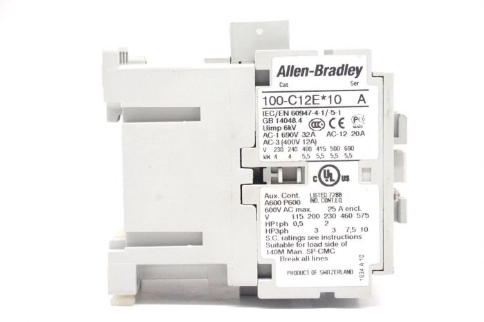 NEW ALLEN BRADLEY 100-C12EJ10 CONTACTOR SERIES A 100C12EJ10 - Image 3