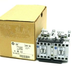 NEW ALLEN BRADLEY 104-C09ZJ22 REVERSING CONTACTOR 24V DC SER A 104C09ZJ22