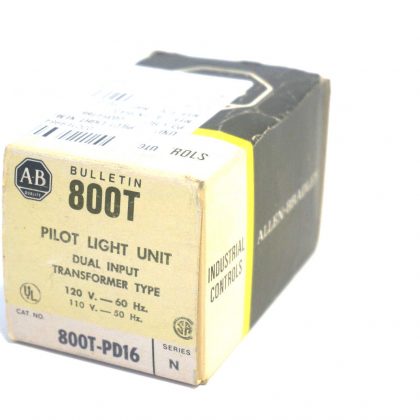 NEW ALLEN BRADLEY 800T-PD16 PILOT LIGHT SER.N 800TPD16