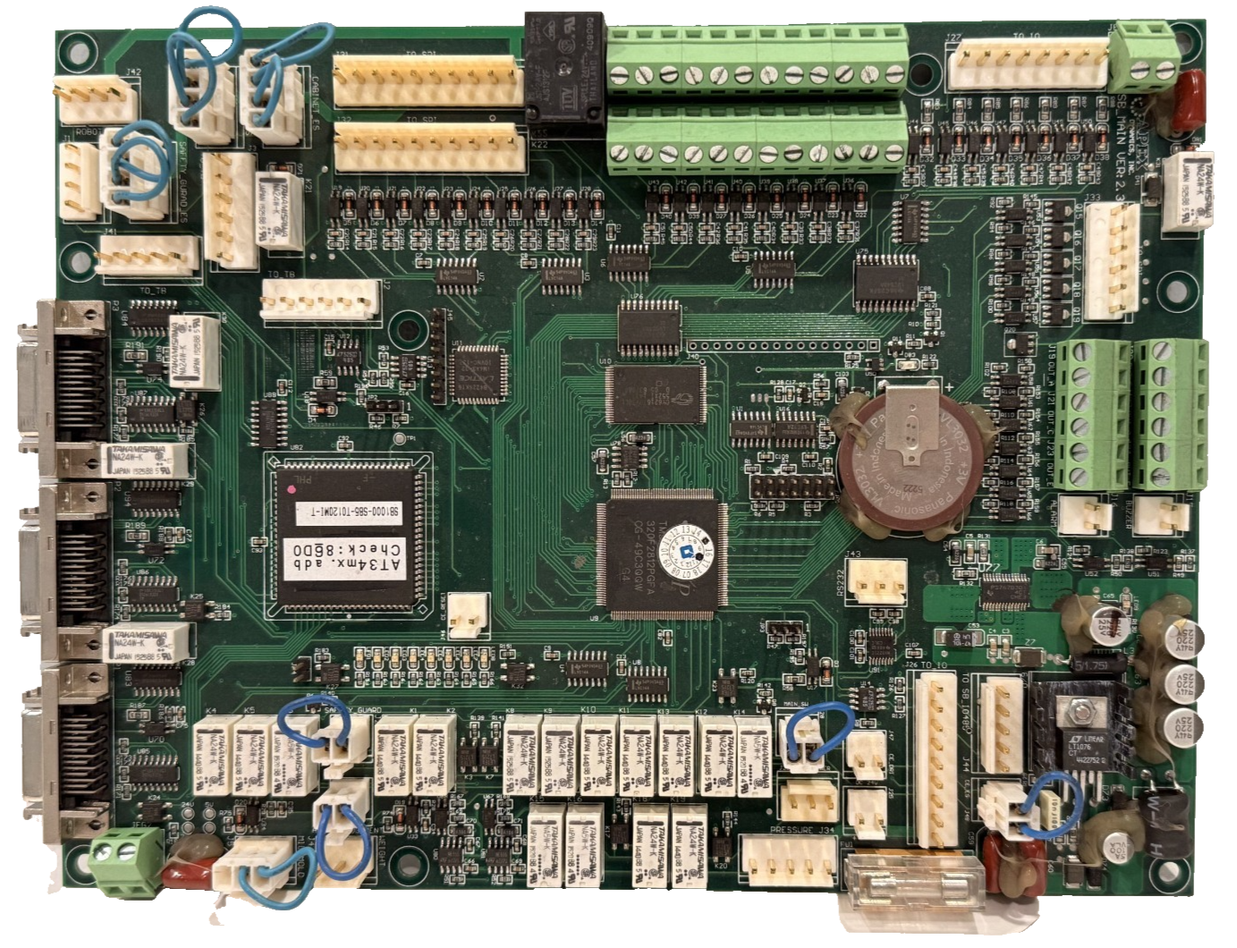 NEW APEX DYNAMICS, INC. SB_MAIN VER: 2.3 MAIN AXIS 3-AXIS PCB INTERFACE - Image 4