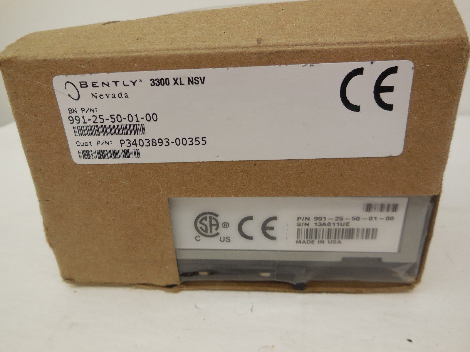 NEW BENTLY NEVADA 991-25-50-01-00 2-WIRE TRANSMITTER P3403893-00355 99125500100 - Image 4